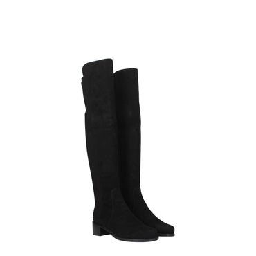 Stuart Weitzman Black Leather Boot