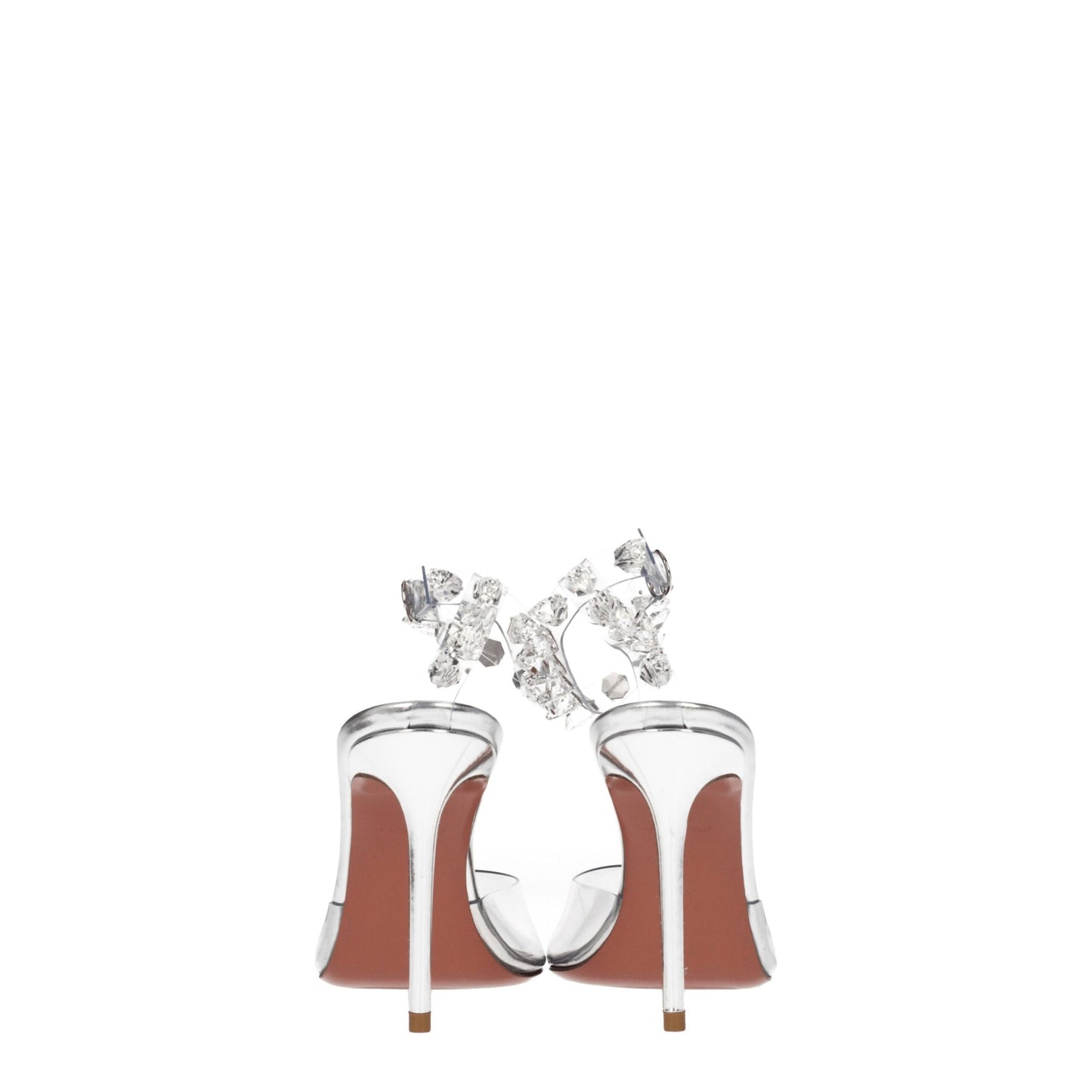 Amina Muaddi Transparent Pvc Sandal