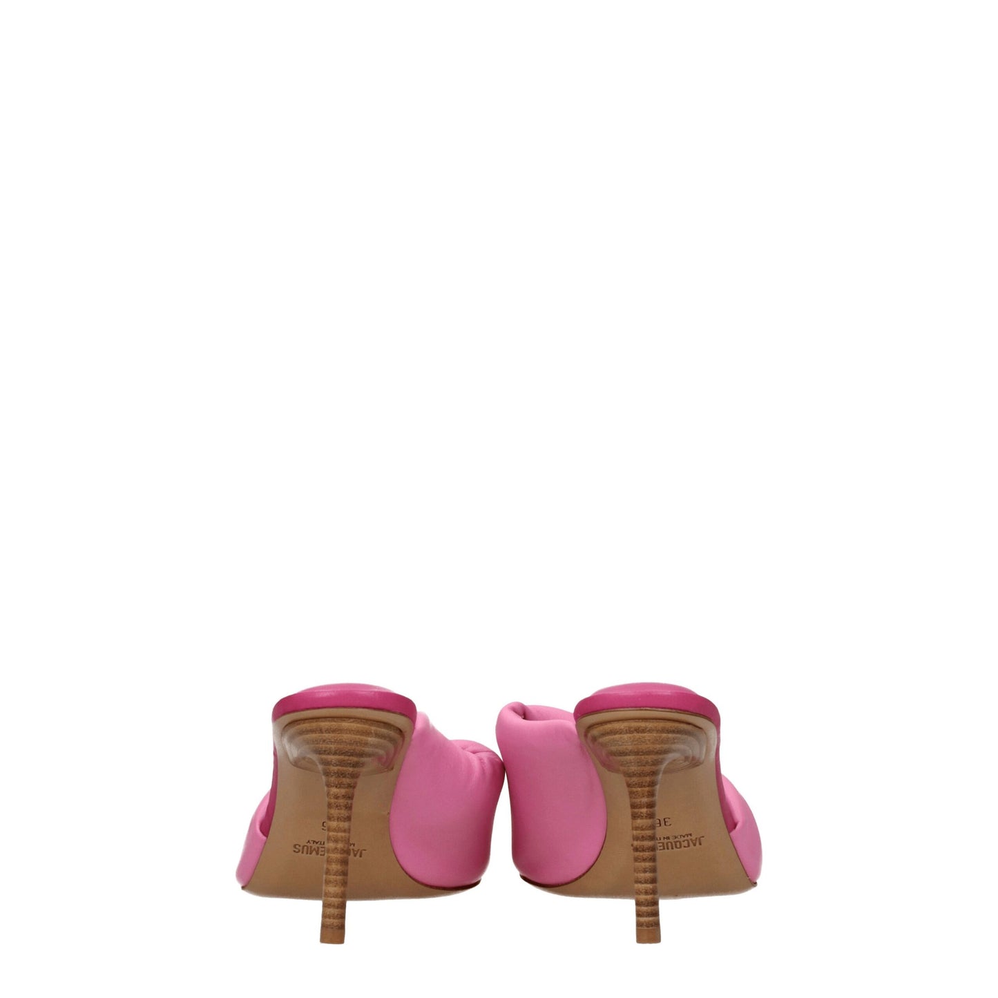 Jacquemus Pink Leather Sandal