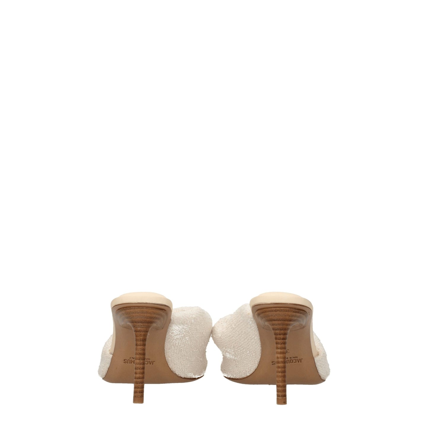 Jacquemus Beige Fabric Sandal