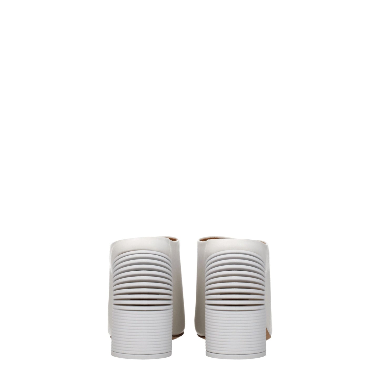 Off-White White Leather Sandal