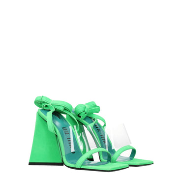 The Attico Transparent Leather Sandal