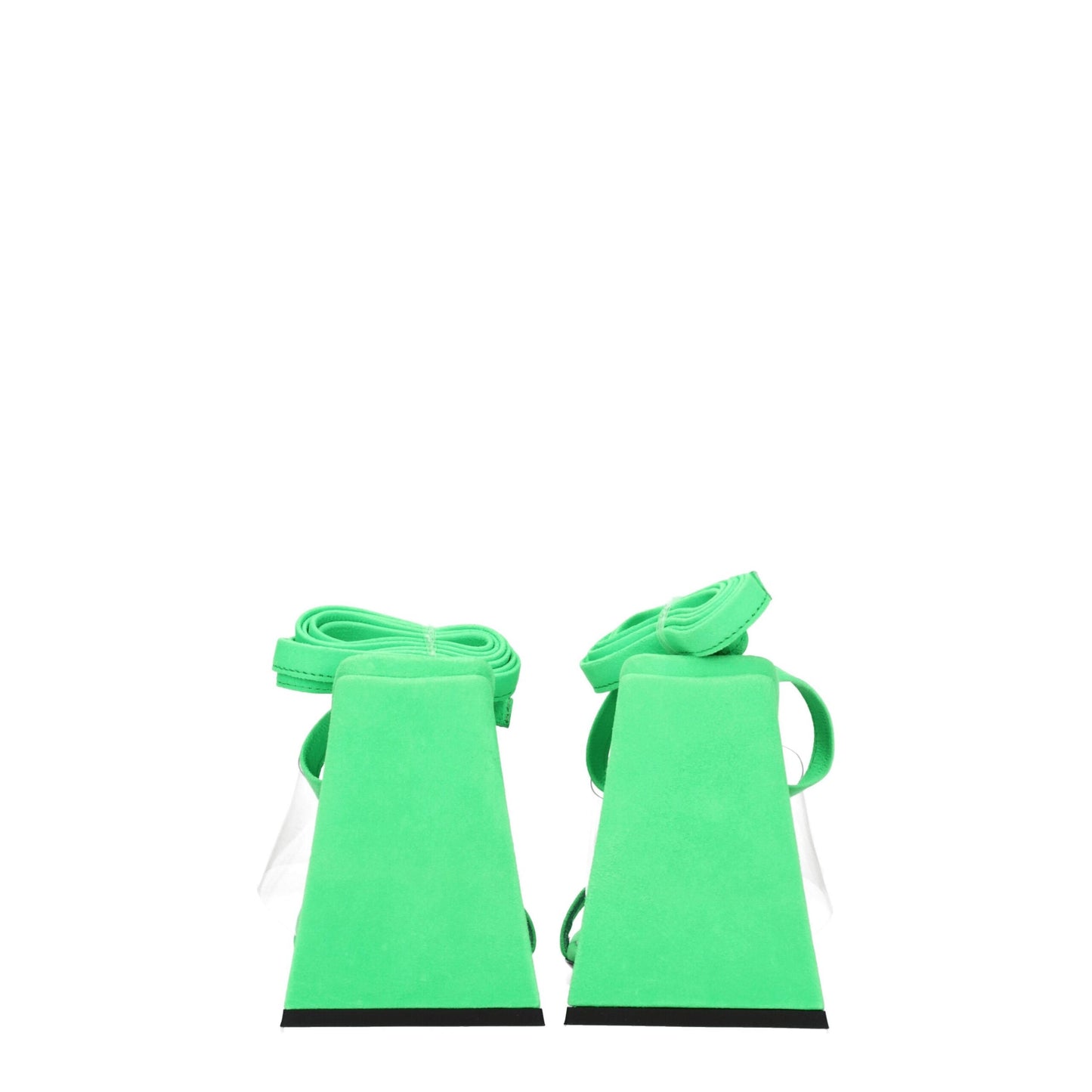 The Attico Transparent Leather Sandal