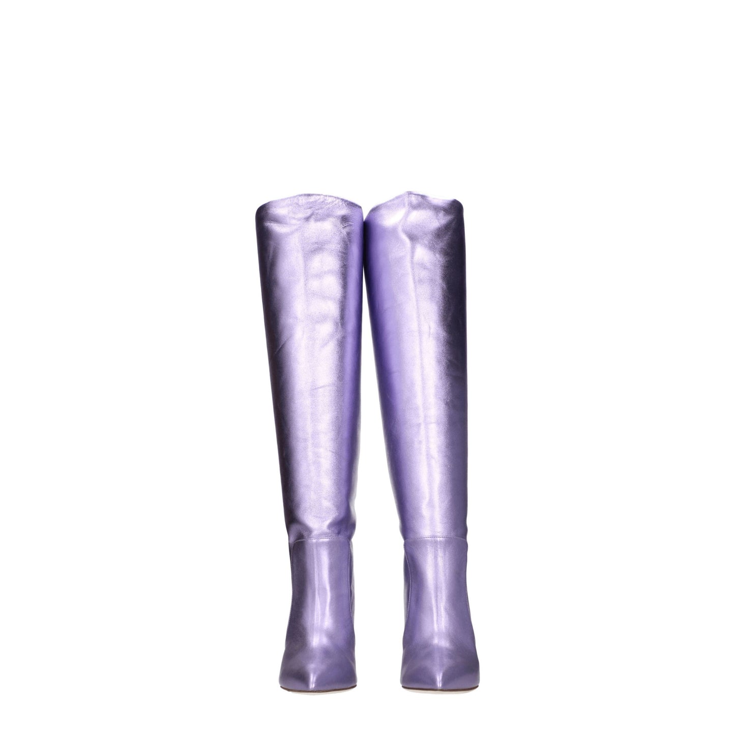 Paris Texas Purple Leather Boot