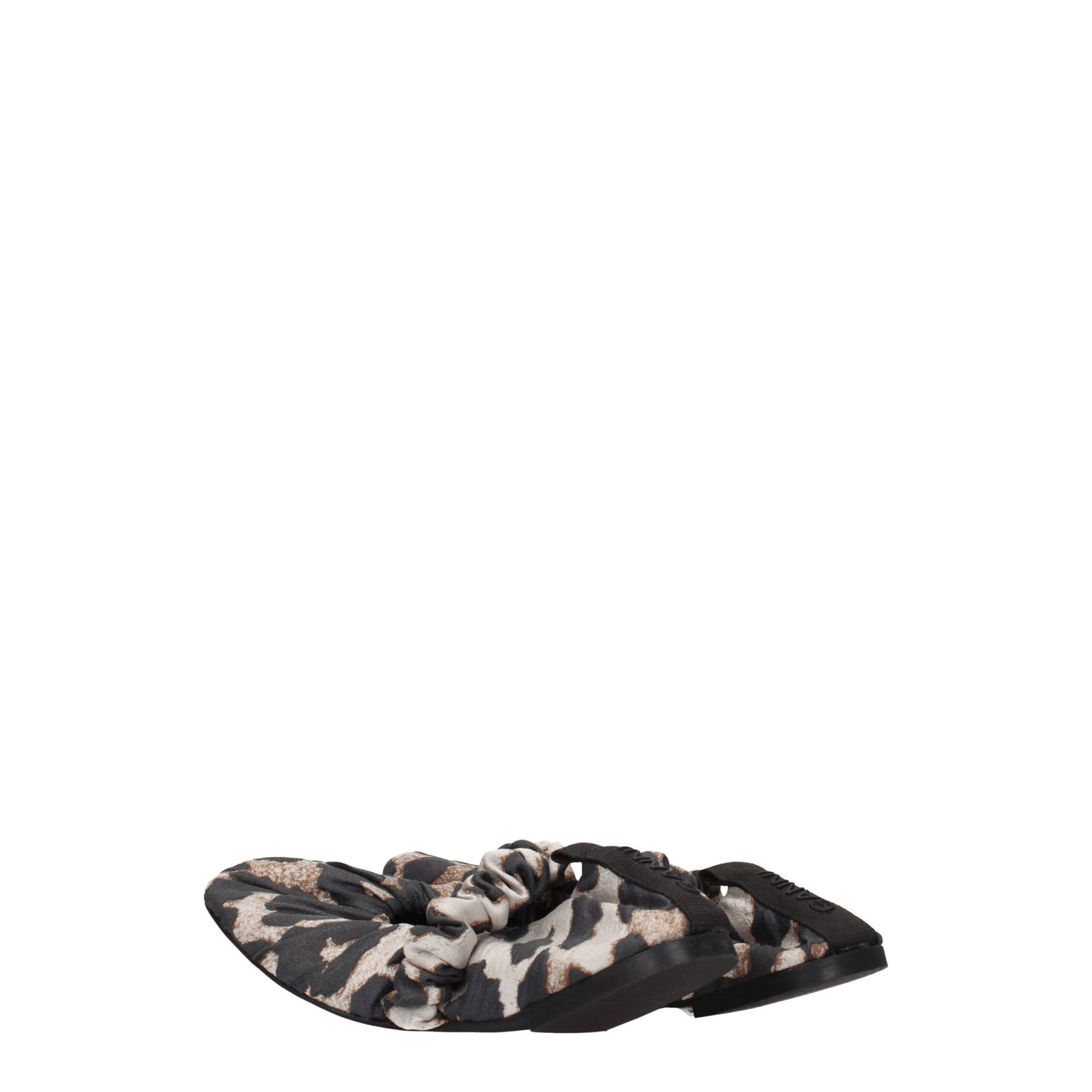 Ganni Beige Fabric Ballet Flat