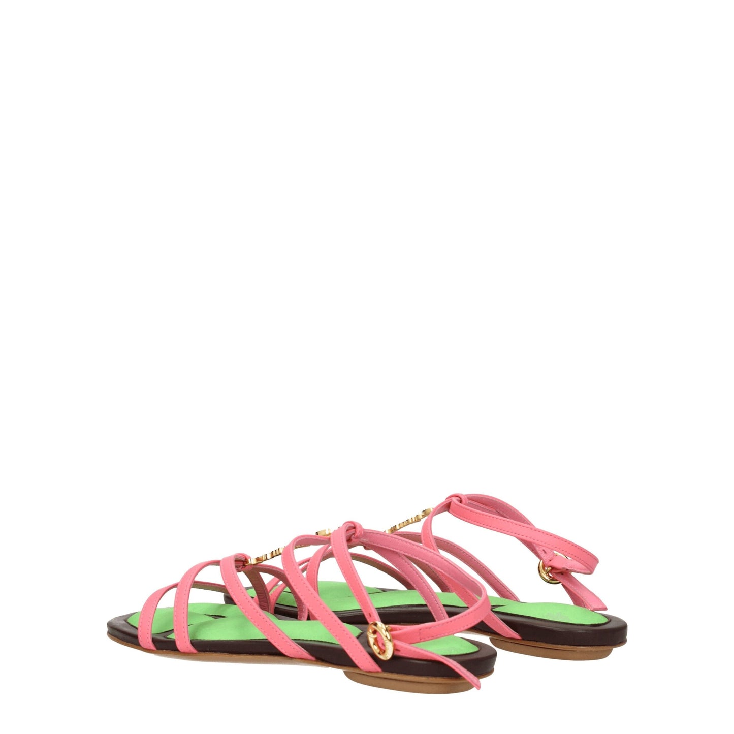 Jacquemus Pink Leather Sandal