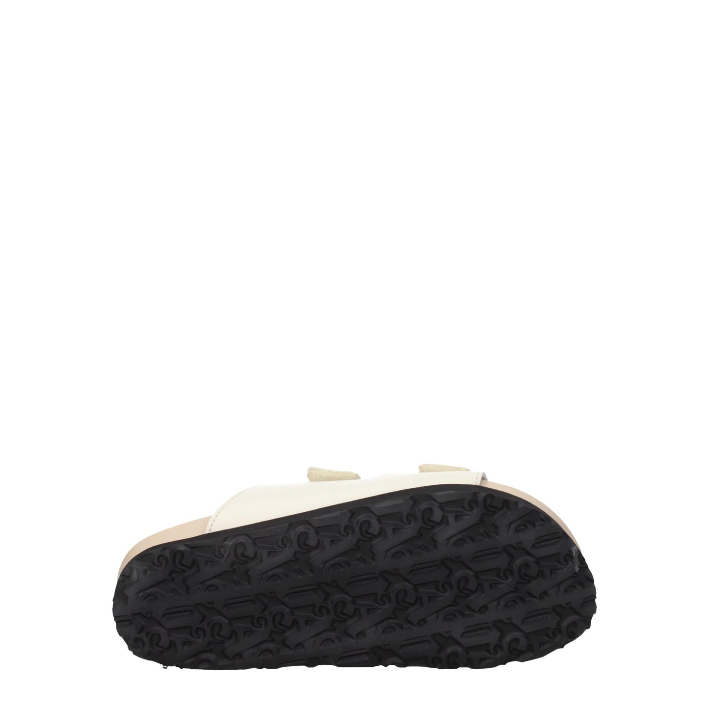Palm Angels Beige Leather Sandal