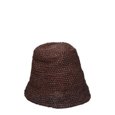 Jacquemus Brown Raffia Hat