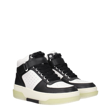 Amiri Black Leather Sneakers