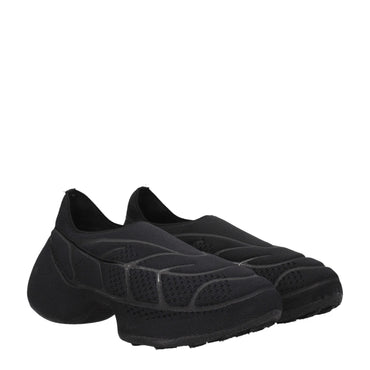 Givenchy Black Fabric Slip-On Loafer
