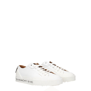 Givenchy White Leather Sneakers