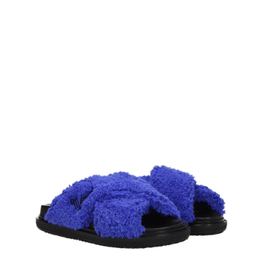 Marni Purple Fabric Slipper