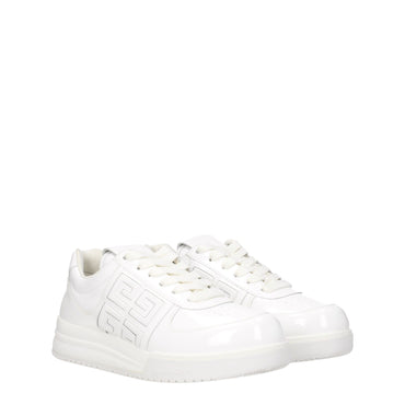 Givenchy White Leather Sneakers