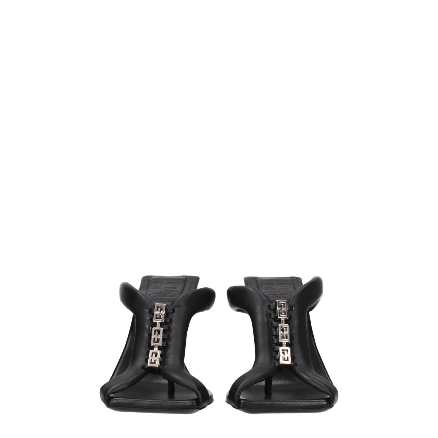 Givenchy Black Leather Sandal