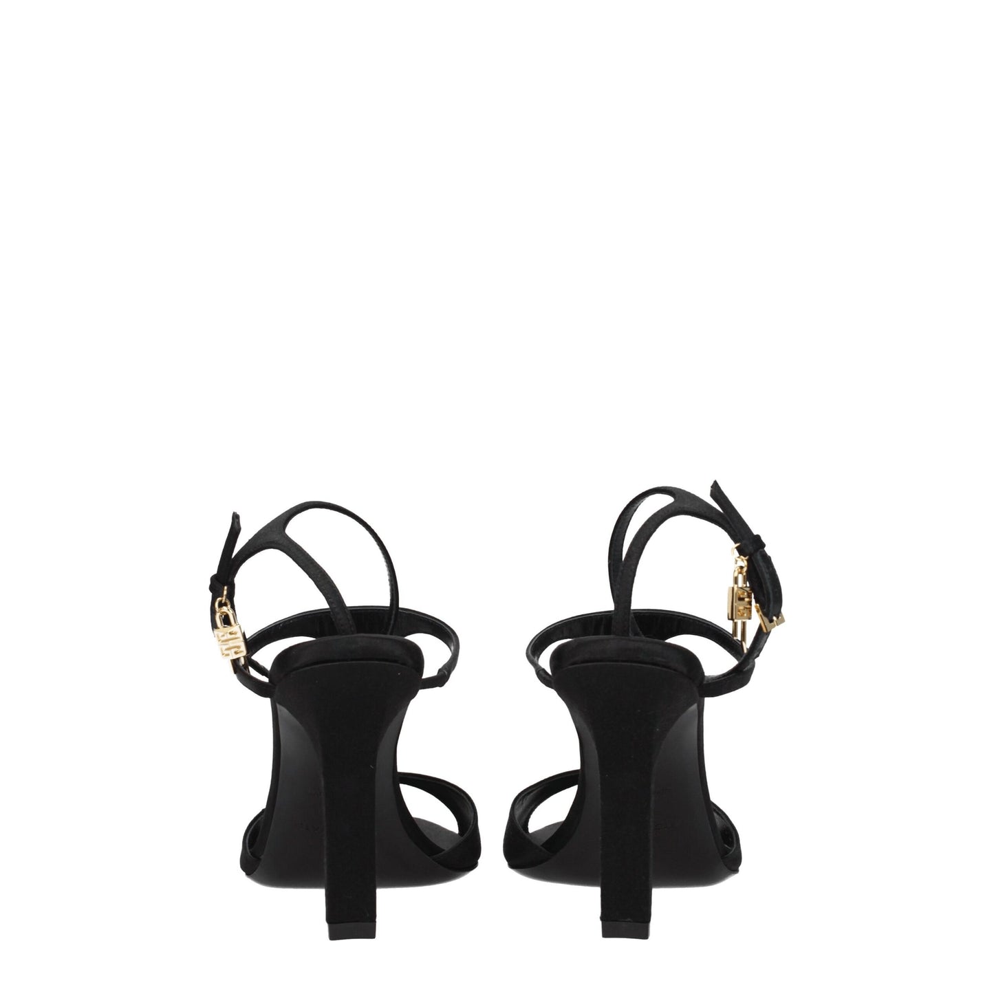 Givenchy Black Satin Sandal