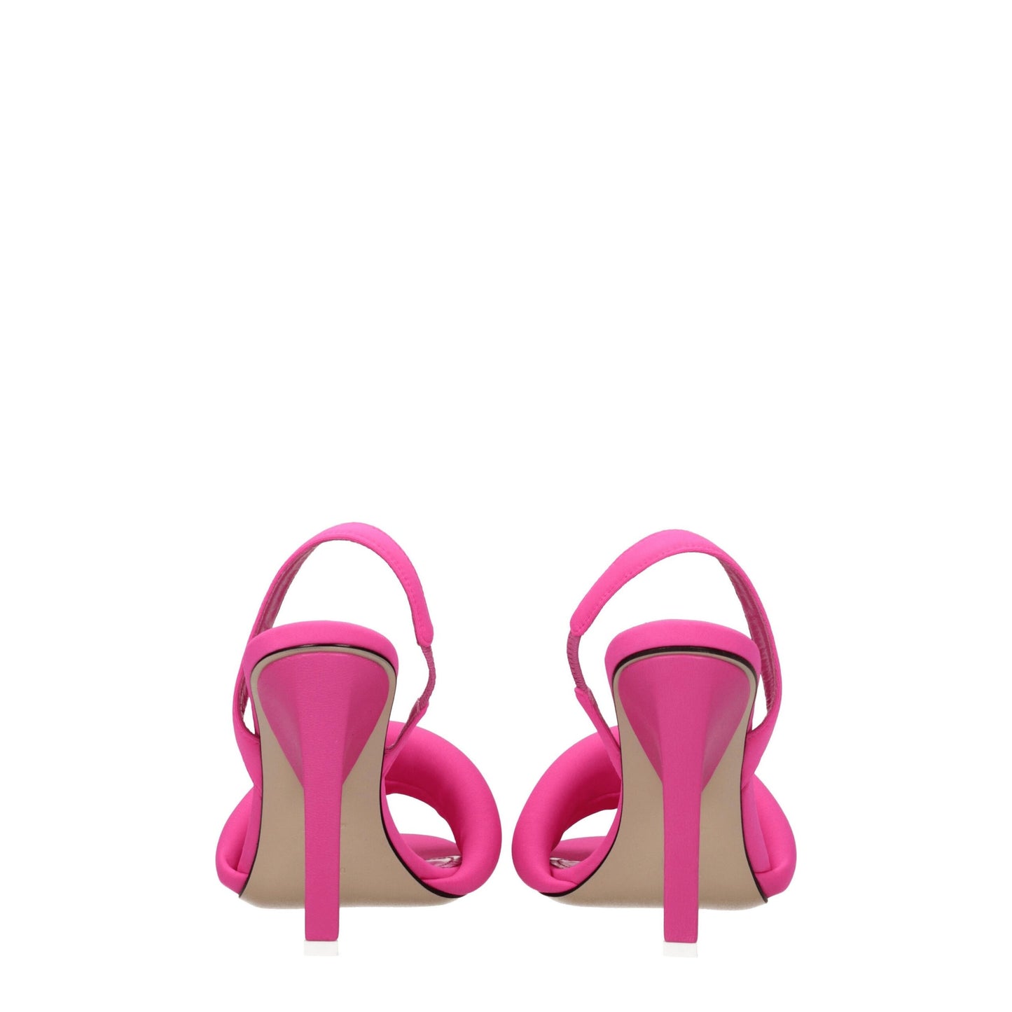 The Attico Pink Fabric Sandal