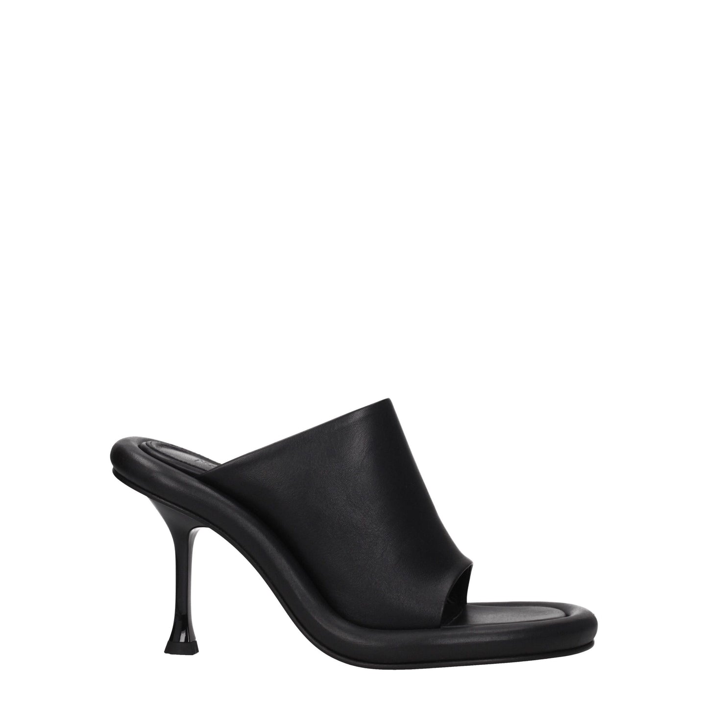 Jw Anderson Black Leather Sandal