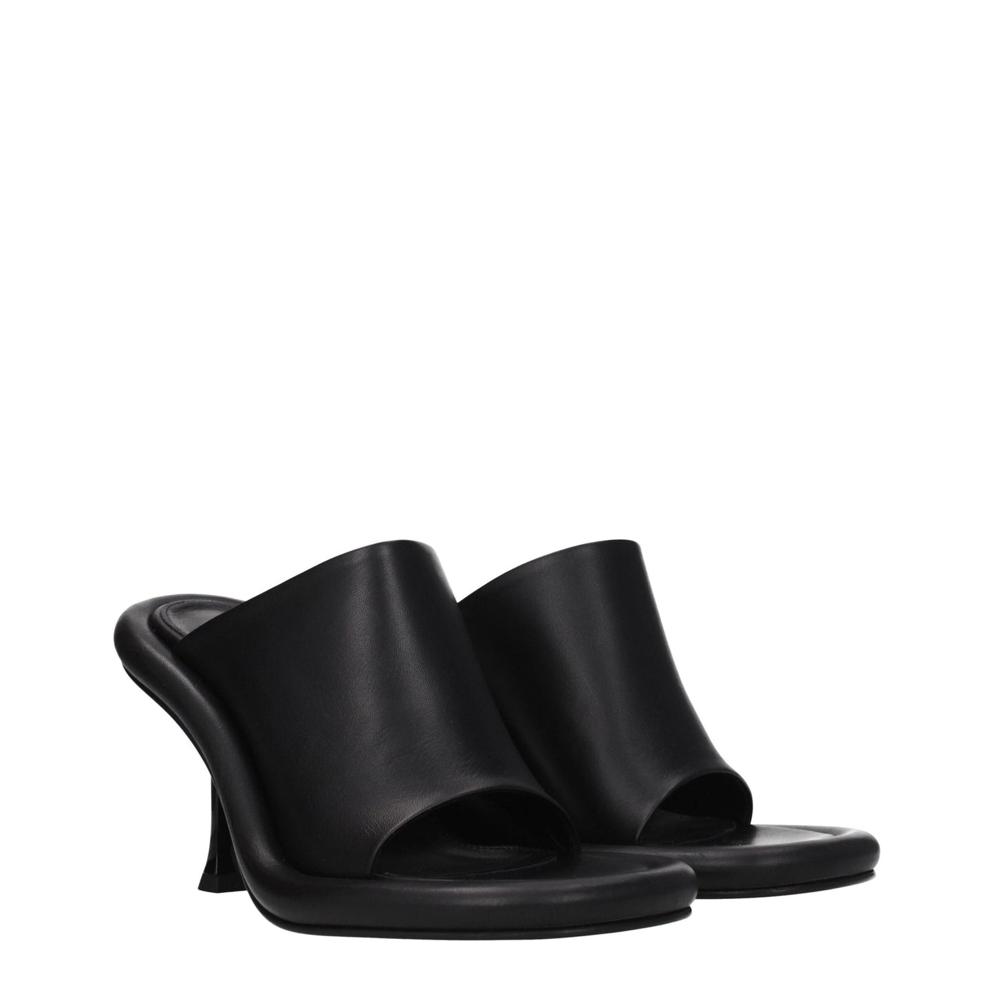 Jw Anderson Black Leather Sandal