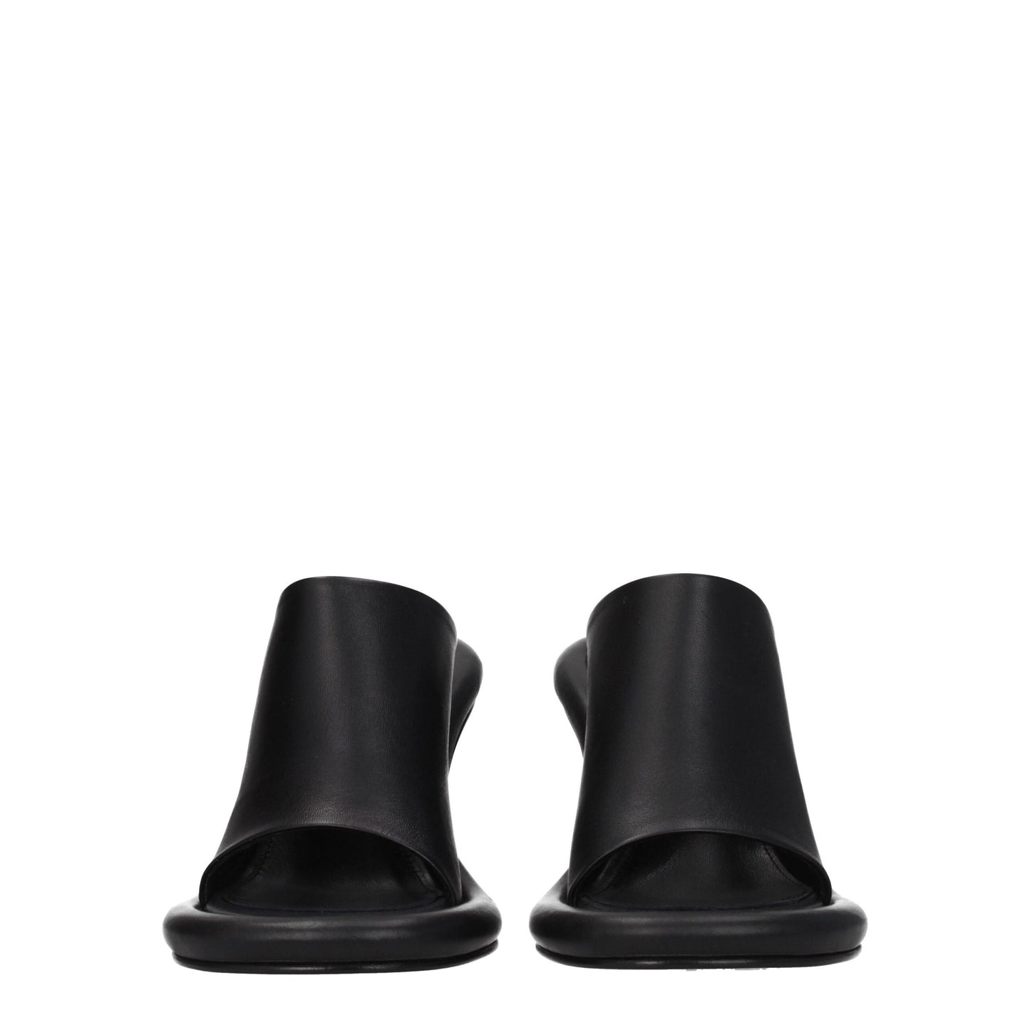 Jw Anderson Black Leather Sandal