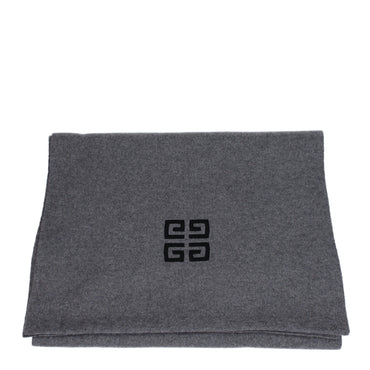 Givenchy Gray Wool Scarf