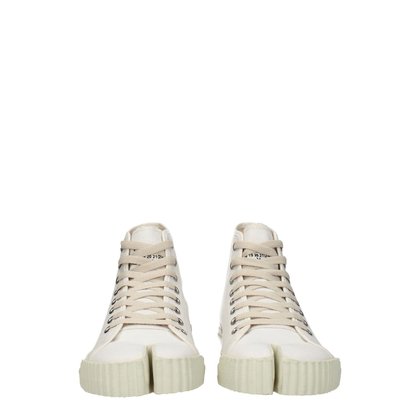 Maison Margiela White Fabric Sneakers