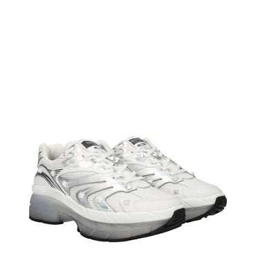 Valentino Garavani White Fabric Sneakers