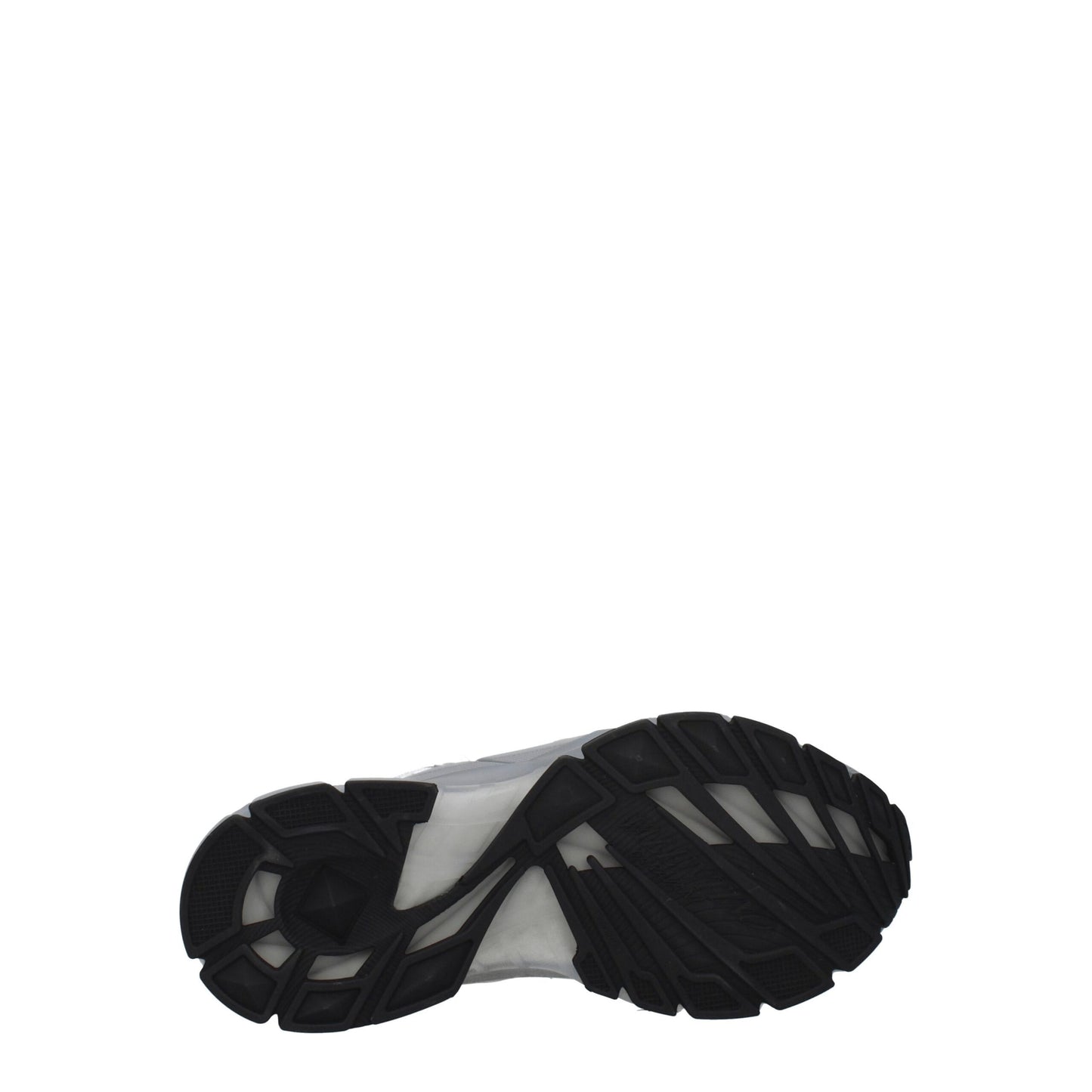 Valentino Garavani Gray Fabric Sneakers