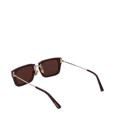 Jacquemus Brown Haircalf Sunglass
