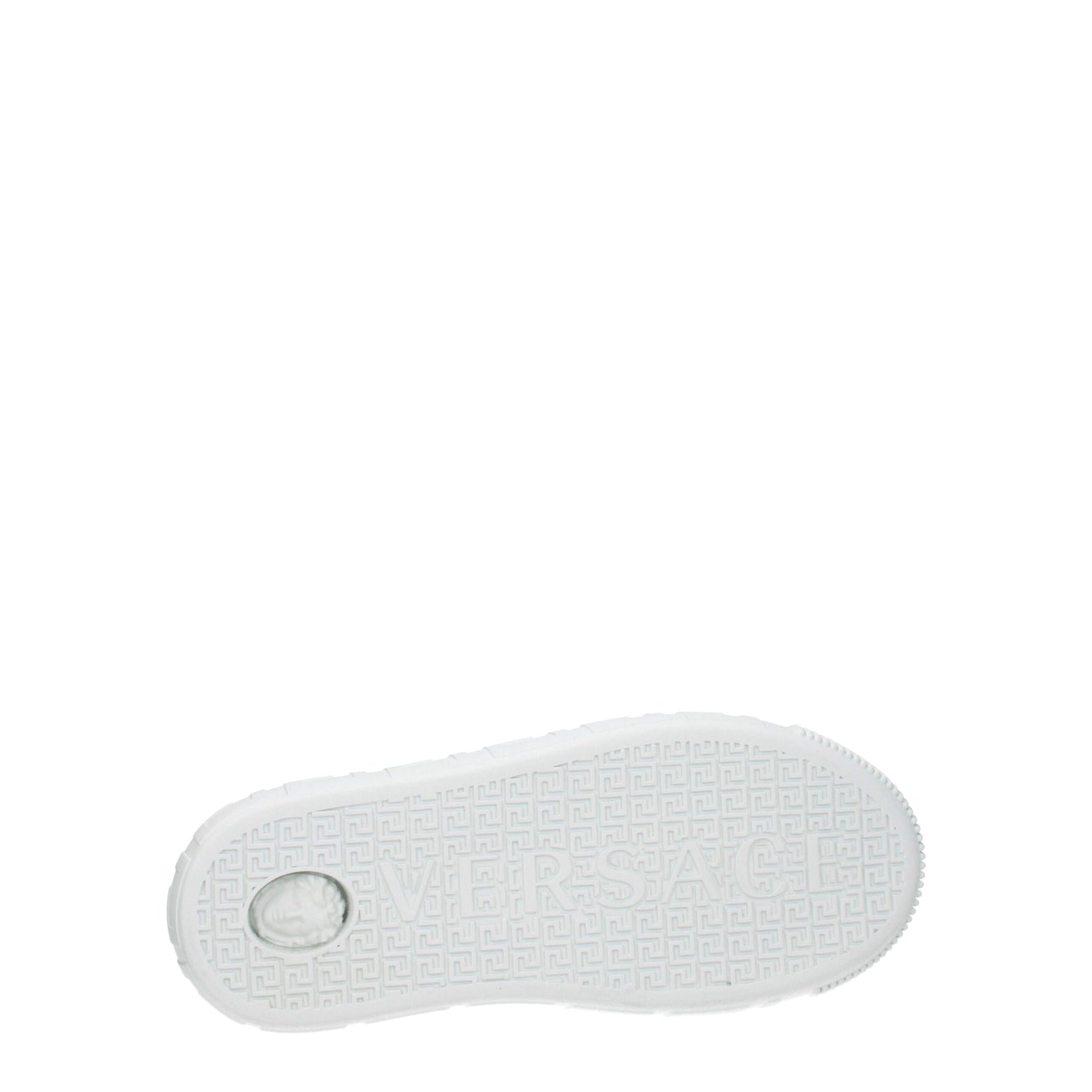 Versace White Leather Sneakers