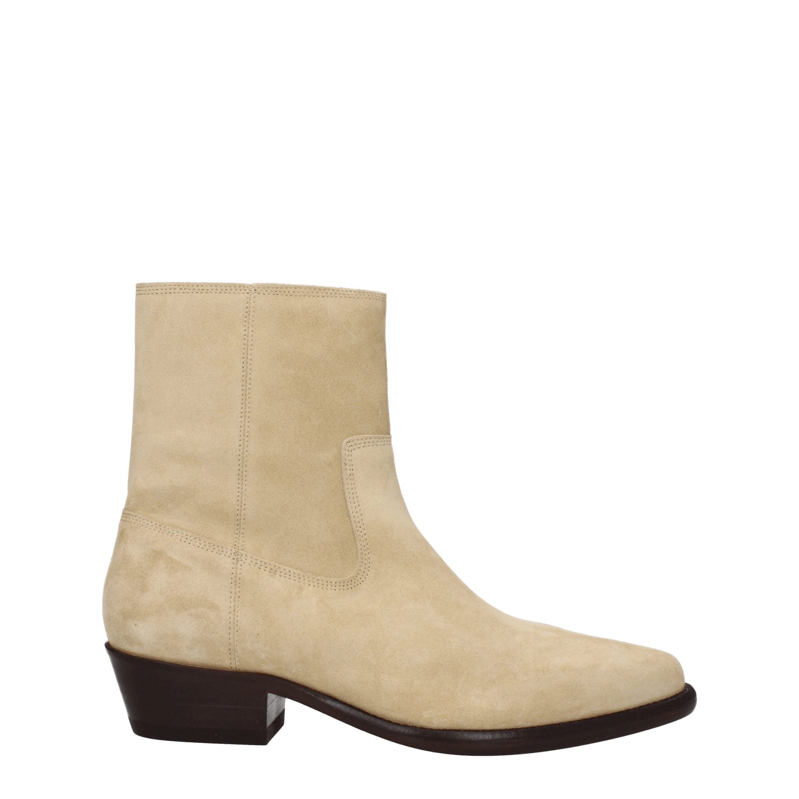 Isabel Marant Beige Leather Ankle