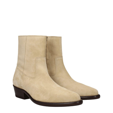 Isabel Marant Beige Leather Ankle