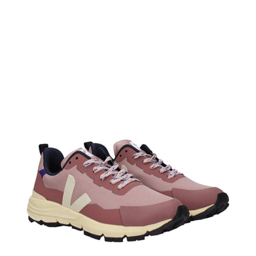 Veja Pink Fabric Sneakers