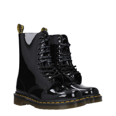 Dr. Martens Black Leather Ankle