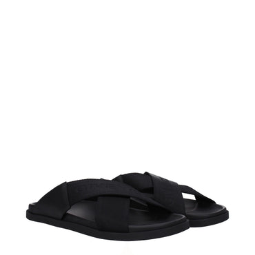 Givenchy Black Fabric Slipper