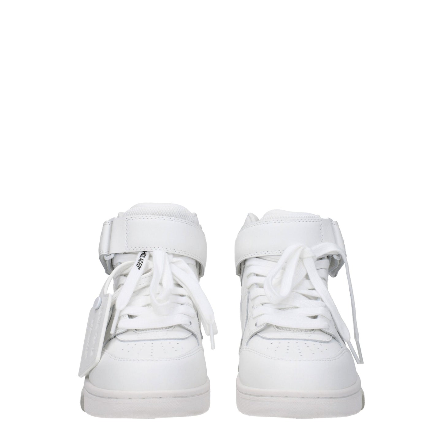Off-White White Leather Sneakers