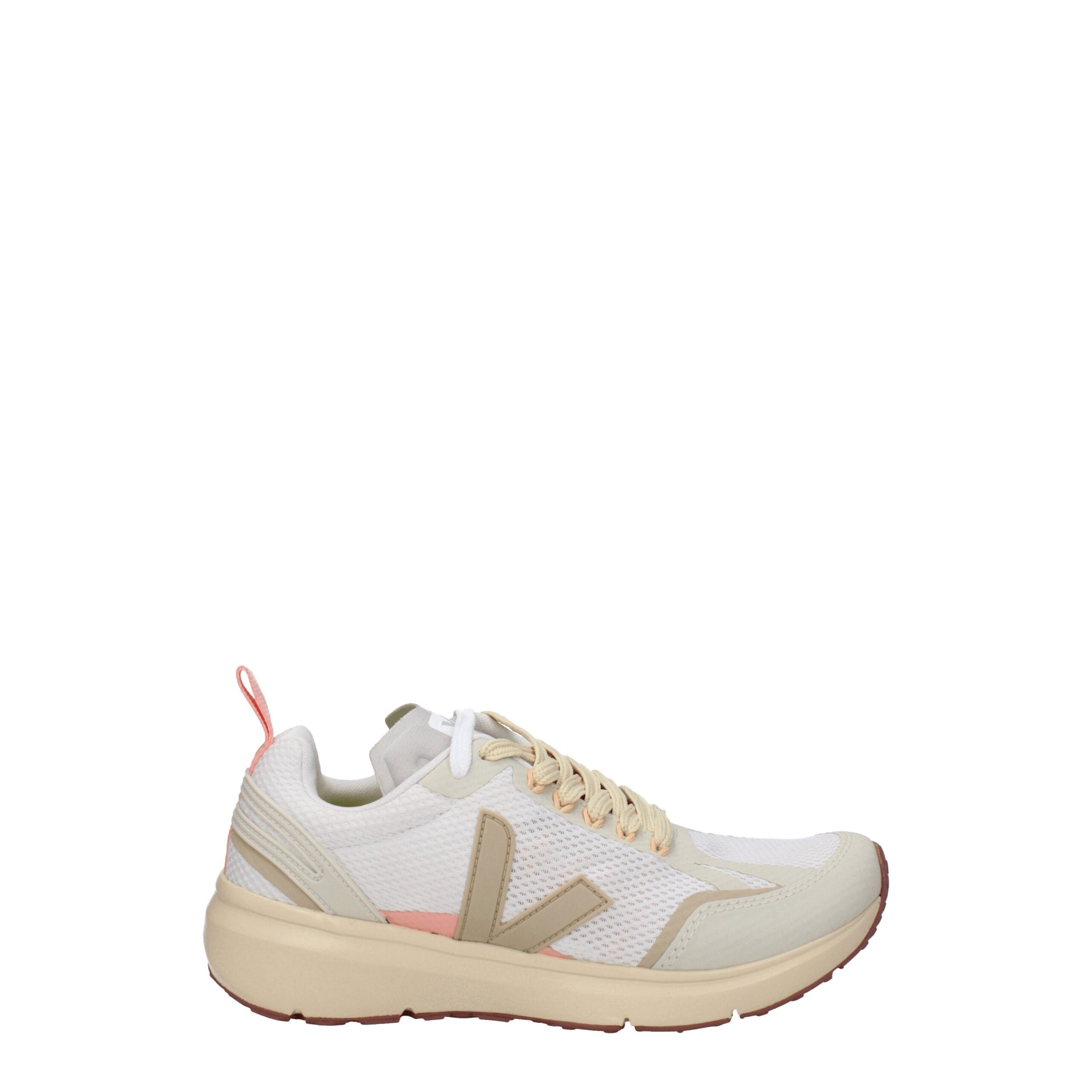 Veja Beige Fabric Sneakers