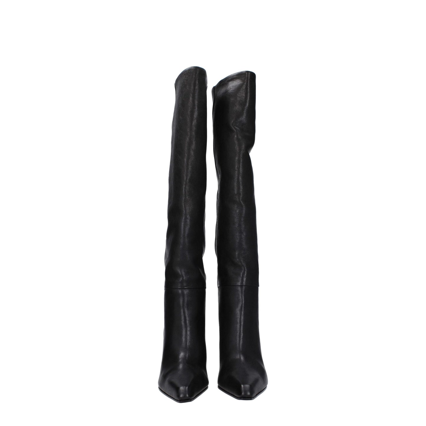 Paris Texas Black Leather Boot