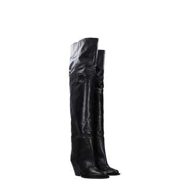 Isabel Marant Black Leather Boot