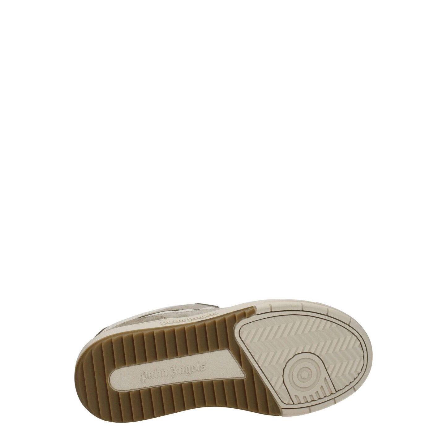 Palm Angels Beige Fabric Sneakers