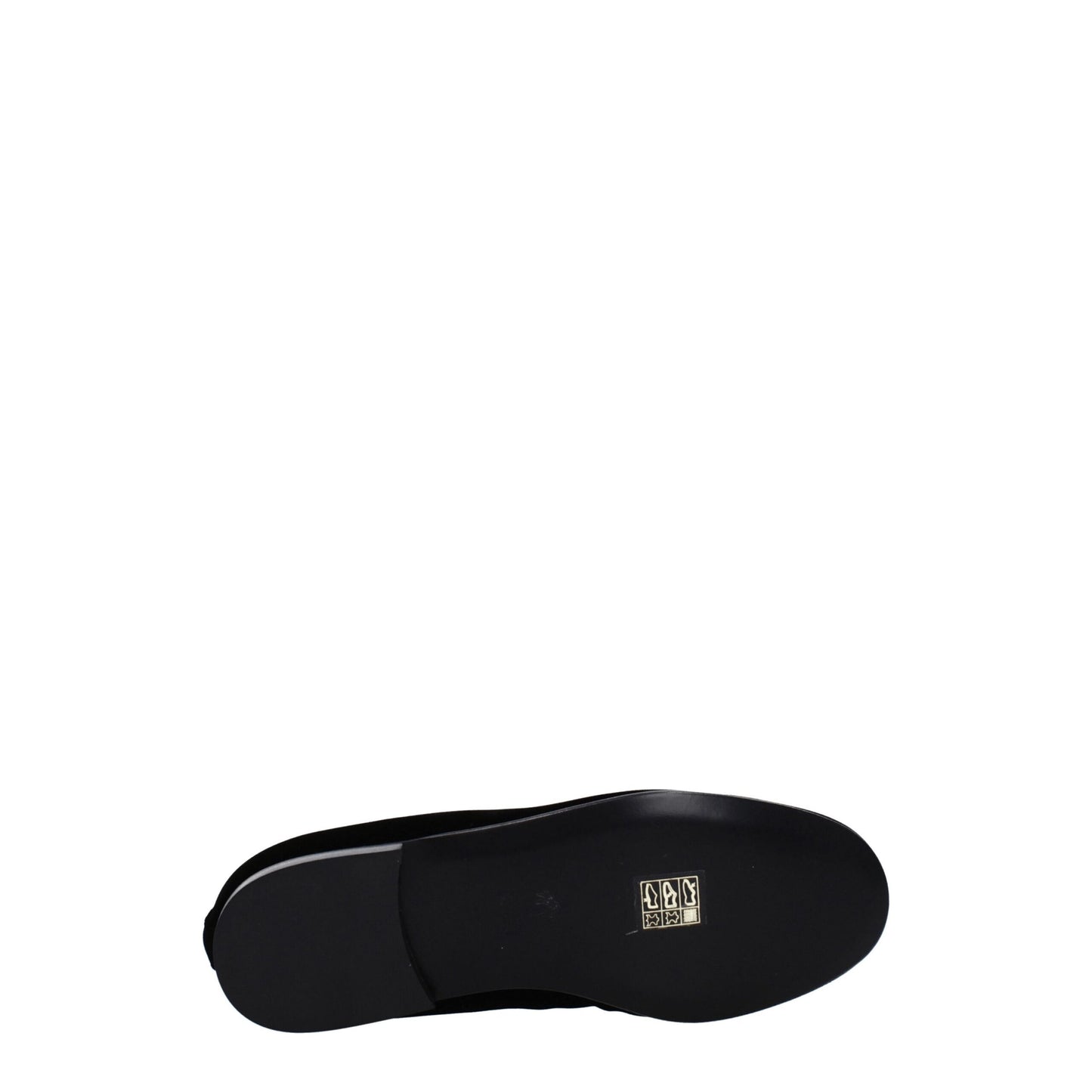 Palm Angels Black Velvet Loafer