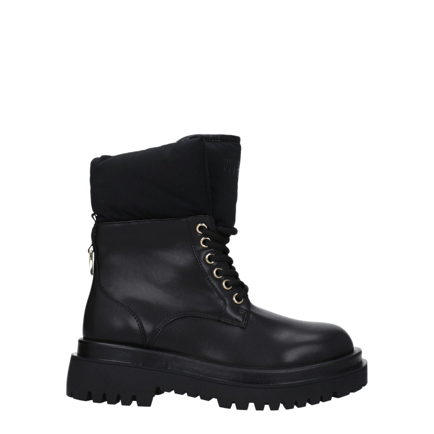Versace Jeans Black Polyethylene Ankle