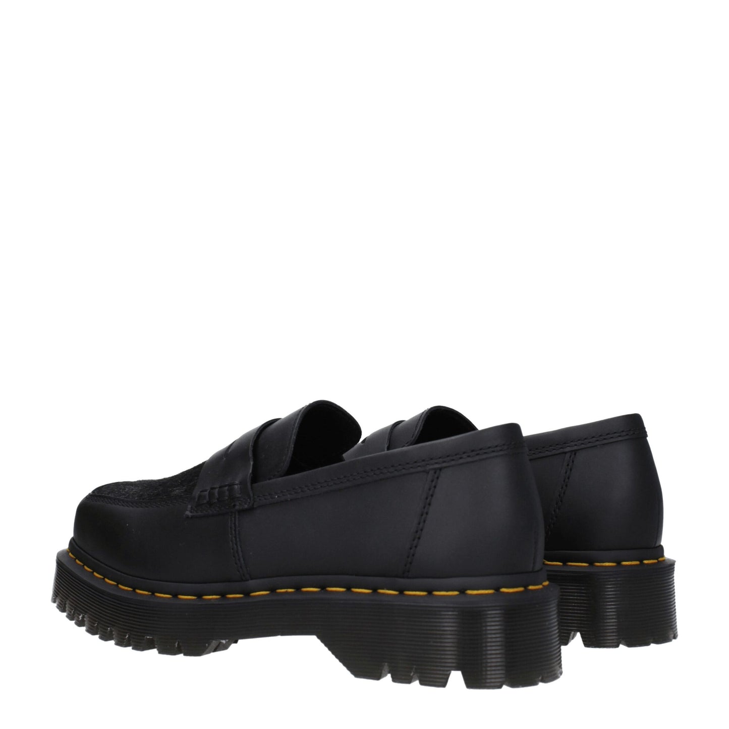 Dr. Martens Black Leather Loafer