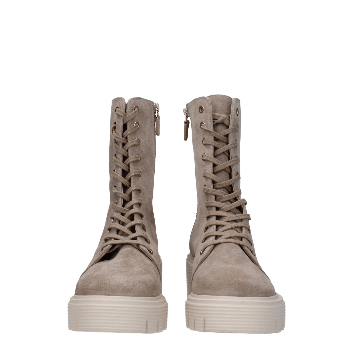 Stuart Weitzman Beige Leather Ankle