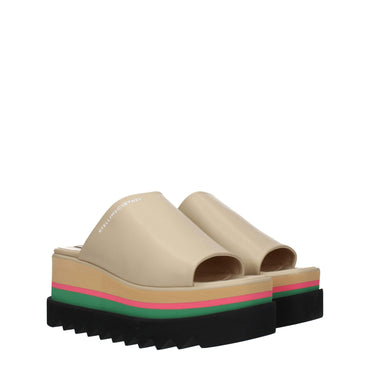 Stella McCartney Beige Leather Slipper