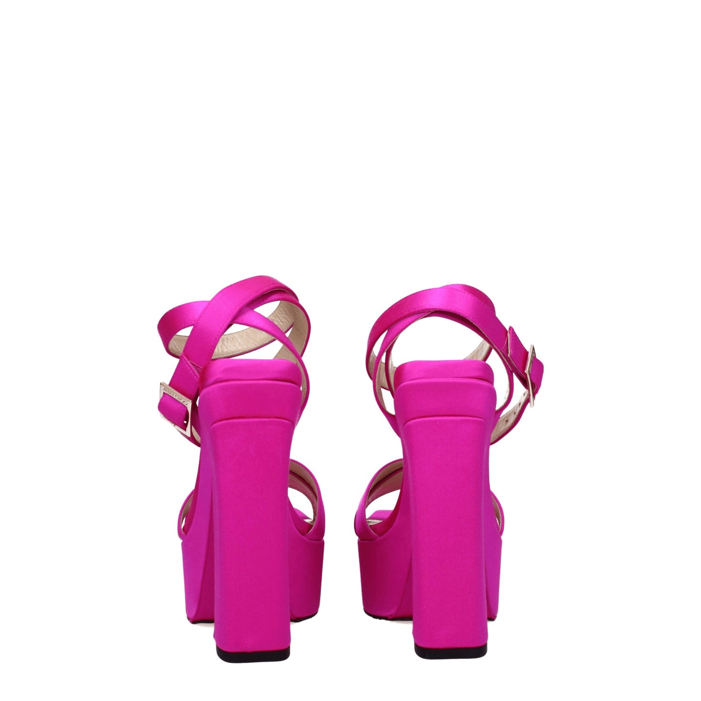 Jimmy Choo Pink Satin Sandal