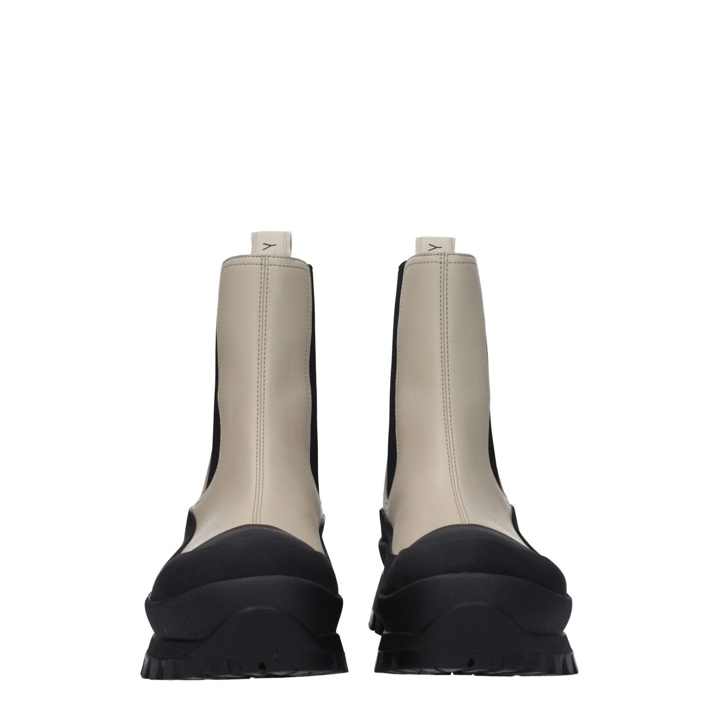 Stella McCartney Black Leather Ankle
