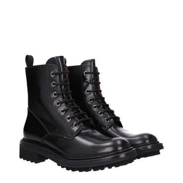 Church's Black Leather Ankle