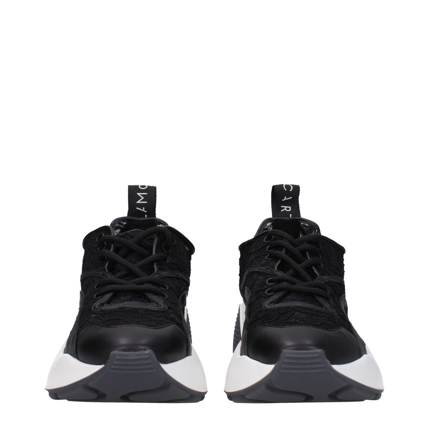 Stella McCartney Black Fabric Sneakers