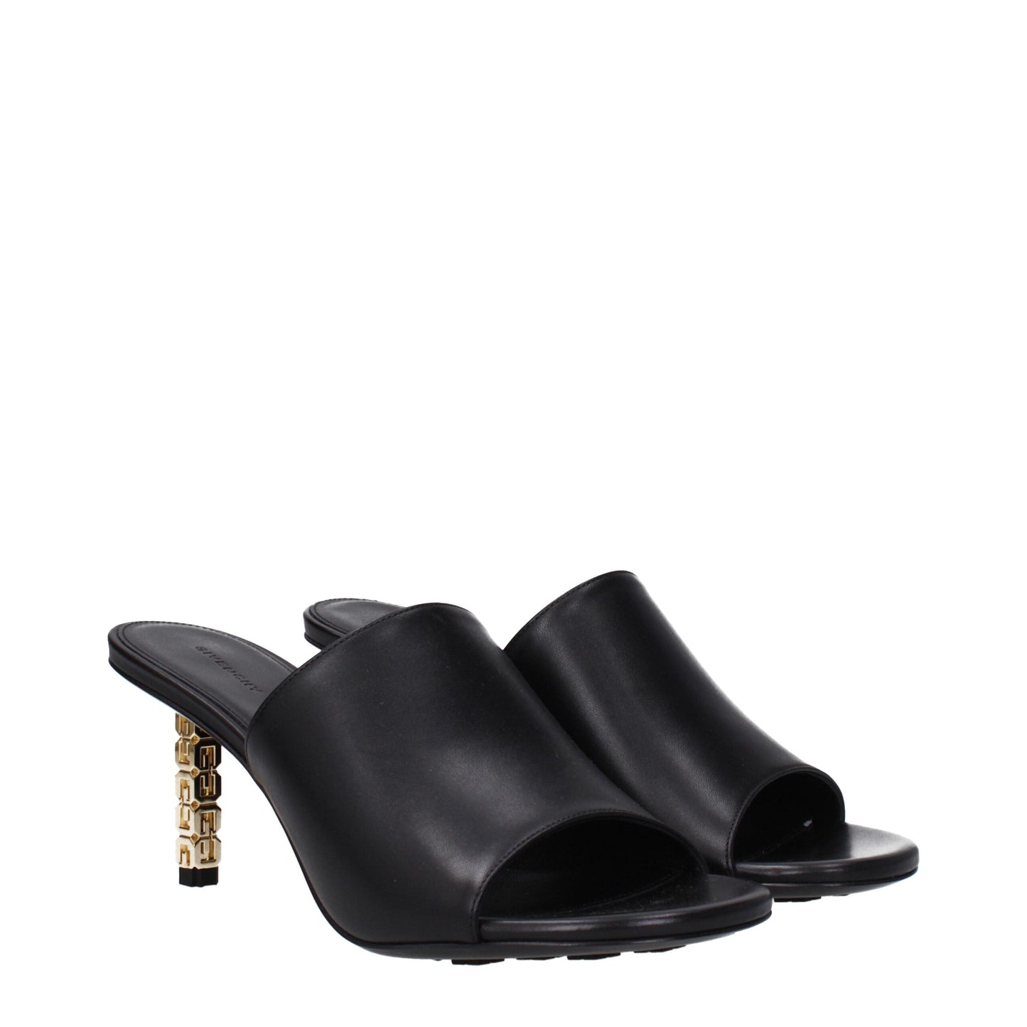 Givenchy Black Leather Sandal