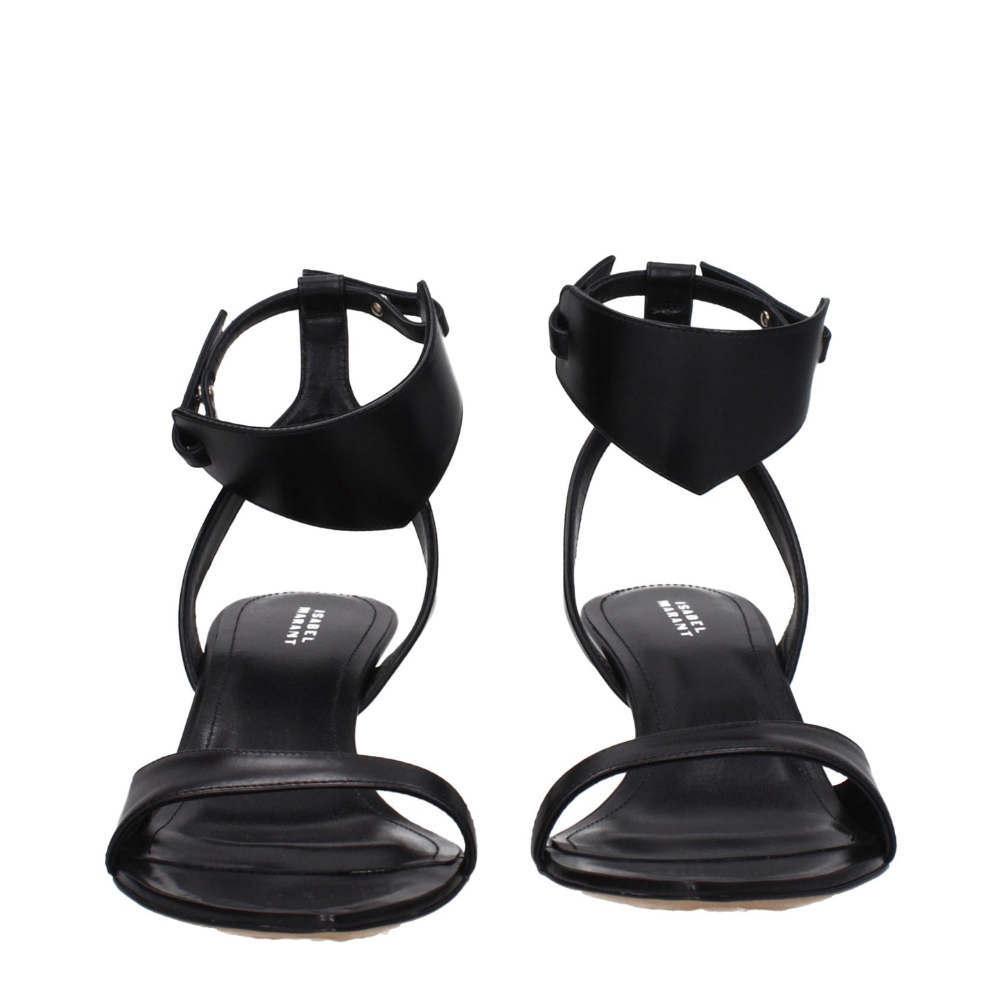Isabel Marant Black Leather Sandal